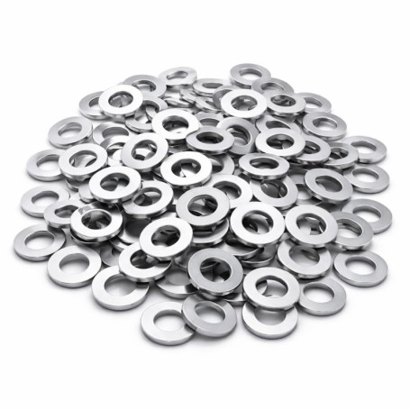Pack de 50 rondelles M6 en acier inoxydable - Résistantes à la corrosion