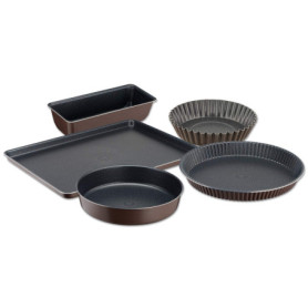 Set de 5 Moules à Gâteau Tefal Perfectbake en Aluminium Recyclé