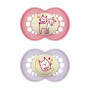 Tétines MAM Original Night phosphorescentes - Lot de 2 pour bébés de 16 à 36 mois
