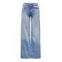 ONLY Jean à Jambe Large ONLJUICY Taille Haute Wide Leg Fit Jeans
