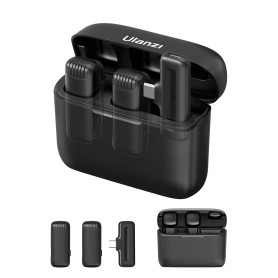 Ulanzi J12 Microphone sans Fil pour Smartphone avec Port USB-C