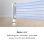 Dyson Cool™ Ventilateur AM07 sans pales et puissant, avec technologie Air Multiplier™ (Blanc/Argent)