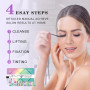 Kit Rehaussement de Cils avec Noir, 2026 Actualisé Rehaussement Cils Noir, Semi-Permanent de Cils, Professionnel Lash Lift Kit, 