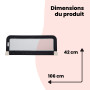 Safety 1st Portable Bed Rail, Barrière de lit enfant pliable, 18 mois-5 ans, Barrière de sécurité enfant lit, Tissu en maille, F