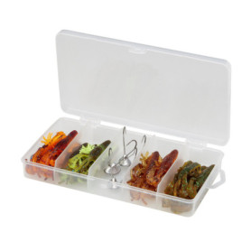 Kit de Leurres en Plastique Souple Savage Gear Reaction Crayfish pour Pêche à la Perche