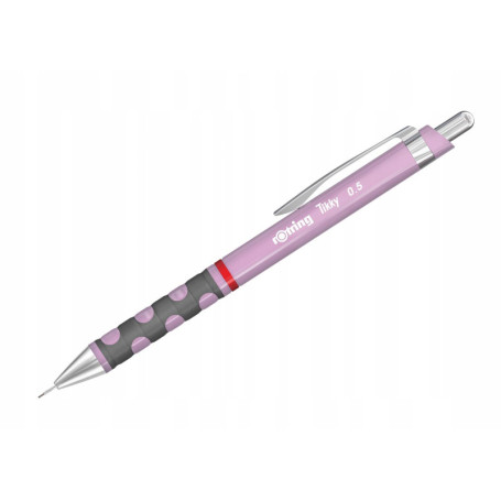 Porte-mine Rotring Tikky 0,5 mm Lilas - Ergonomique et Rechargeable