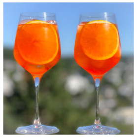 Set de 6 Verres à Cocktail Professionnels pour Aperol Spritz - Topkapi