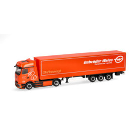 Miniature Camion Mercedes-Benz eActros 600 ProCabin - Gebrüder Weiss 1:87