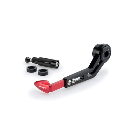 Protection de levier d'embrayage Puig 3877R Rouge pour motos