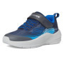 Baskets légères Skechers Microspec Advance pour Garçon - Navy et Bleu