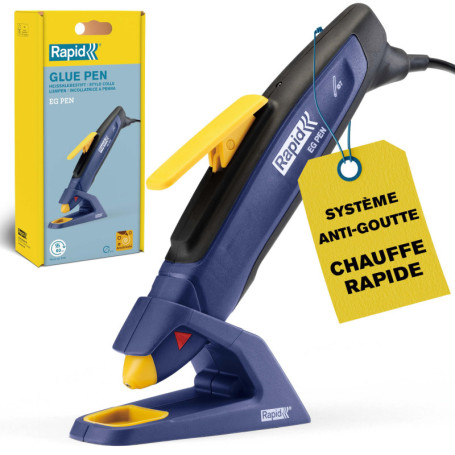 Pistolet à Colle Précision Rapid EG Pen - Outil de Bricolage et Loisirs Créatifs