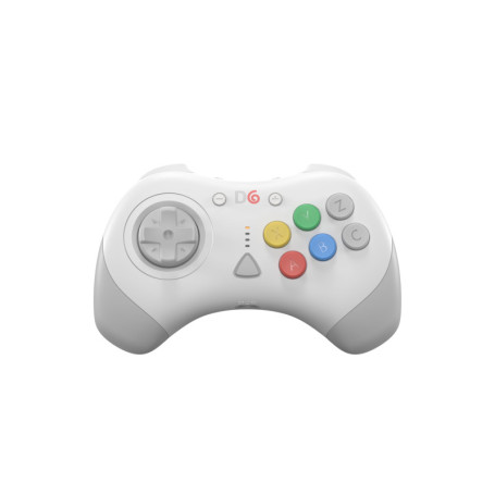 Manette Sans Fil Retro Fighters D6 pour Dreamcast, Switch et PC - Blanche