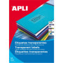 Étiquettes Transparentes Apli 99.1 x 38.1 mm - Pack de 100