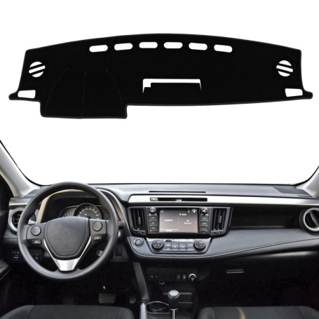 Housse de Tableau de Bord sur Mesure pour Toyota RAV4 (2013-2018) - Protection Solaire