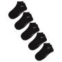 Lot de 5 Chaussettes Sneaker Karl Lagerfeld - Noir, Taille 35-38