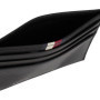 Porte-Cartes Élégant Tommy Hilfiger en Cuir Noir pour Homme