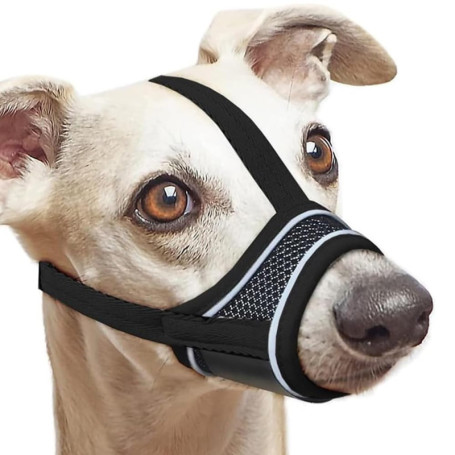 Muselière Souple Réglable pour Chiens - Confort et Sécurité