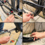 YBEKI Kit d'Outils Professionnels pour Réparation de Vélo - Coffret Complet avec Cliquet et Embouts