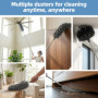 Plumeau Télescopique Carehabi - 6 Pièces pour Poussière et Plafonds