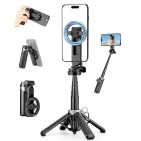 Trépied Magnétique Ultra-Portable pour Smartphone avec Télécommande
