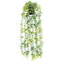 Plantes Artificielles Suspendues QWORK avec Pots - 56 cm