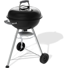 Barbecue à Charbon Weber Compact Kettle Ø47 cm - 6 Couverts - Noir