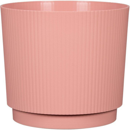 Cache-pot rond élégant en rose - GARDEN ID - Ø 25 cm