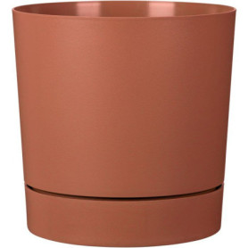 Pot de fleurs rond avec réserve - Modèle Siena - 14 L