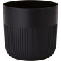 Pot de Fleurs Rond Luca Grande - Noir Ø30 cm