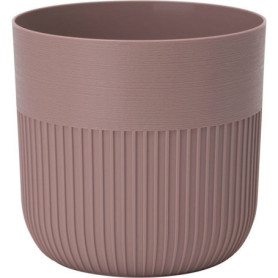 Pot de fleurs rond Luca Grande - Cacao - Ø 40 cm