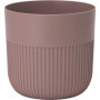 Pot de fleurs rond Luca Grande - Cacao - Ø 40 cm