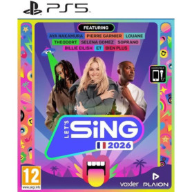Let's Sing 2026 - Jeu de Karaoké PS5 avec 2 Micros
