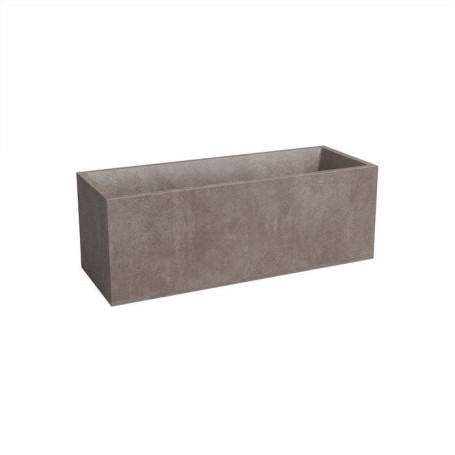 Jardinière Sydney en Plastique Taupe - 80 cm - 57 L