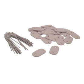 Kit de Fixation Taupe pour Voile d'Ombrage - NATURE