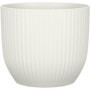 Pot de Fleurs Rond Blanc 7L - DEROMA