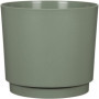 Pot de fleurs rond DEROMA 13L - Ø 29 cm - Vert élégant