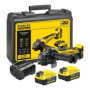 Meuleuse d'angle sans fil 18V STANLEY FATMAX avec 2 batteries 4Ah