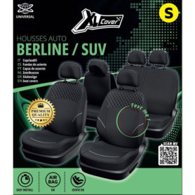 Housses de siège universelles XLCOVER pour SUV et Berline - Protection élégante et fractionnable