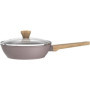 Sauteuse Arthur Martin Ø24 cm avec revêtement céramique et couvercle inox