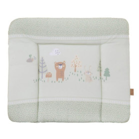 Matelas à Langer Woodland Buddies - Vert Pastel 85 x 75 cm