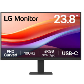 Écran PC Incurvé LG 23,8'' FHD 100Hz - Confort et Immersion