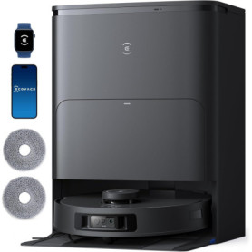 ECOVACS DEEBOT T30S PRO - Aspirateur Robot Laveur Intelligent avec Station