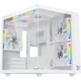 Boîtier PC XIGMATEK Aqua M Lite Arctic - Micro-ATX Blanc avec ARGB