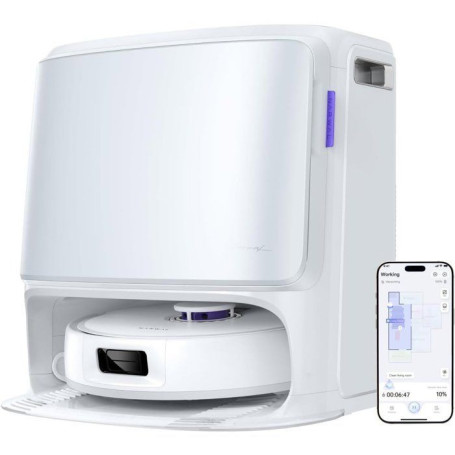 NARWAL Freo Z10 - Robot Aspirateur et Laveur Intelligent avec Base Autonome