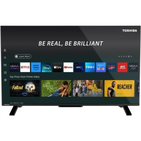 Téléviseur LED TOSHIBA 40 pouces Full HD avec HDR et Smart TV