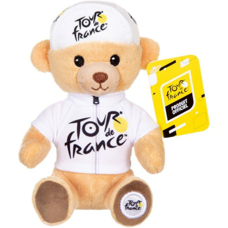 Peluche Ours Meilleur Jeune - Tour de France 15 cm