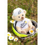 Peluche Ours Meilleur Jeune du Tour de France - GIPSY TOYS - 24 cm