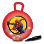 Balle Sauteuse Spiderman avec Pompe Manuelle - LEXIBOOK