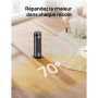 Radiateur Électrique Mobile DREO Hyperamic 1500W - Colonne Noir