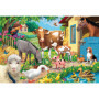 Puzzle Animaux de la Ferme - 60 Pièces pour Enfants à Partir de 5 Ans